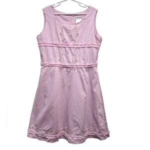American Girl Embroidered Dress Sz 12